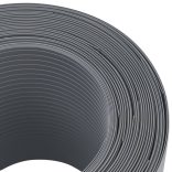 10 db szürke PVC belátás elleni árnyékoló 252,5 x 19 cm