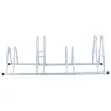 padlón álló horganyzott acél kerékpártartó 4 kerékpárhoz