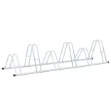 padlón álló horganyzott acél kerékpártartó 6 kerékpárhoz