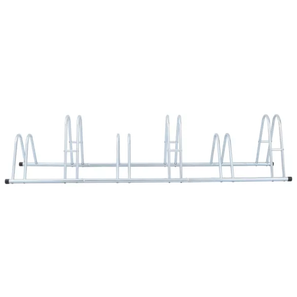 padlón álló horganyzott acél kerékpártartó 6 kerékpárhoz