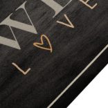 kávé feliratos mosható bársony konyhaszőnyeg 45 x 150 cm