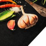 mosható fűszermintás bársony konyhaszőnyeg 45 x 150 cm