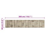 mosható kerítésmintás bársony konyhaszőnyeg 60 x 300 cm