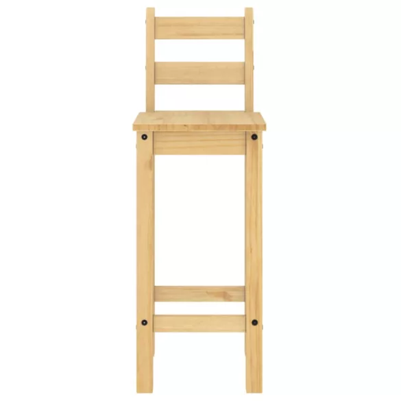 3 részes tömör fenyőfa bárszett