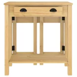 3 részes tömör fenyőfa bárszett