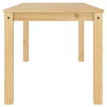 PANAMA tömör fenyőfa ebédlőasztal 160 x 80 x 75 cm