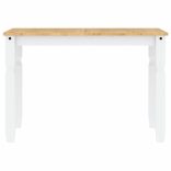 Corona fehér tömör fenyőfa ebédlőasztal 112 x 60 x 75 cm