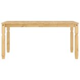 Corona tömör fenyőfa ebédlőasztal 160 x 80 x 75 cm