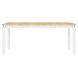 Corona fehér tömör fenyőfa ebédlőasztal 180 x 90 x 75 cm