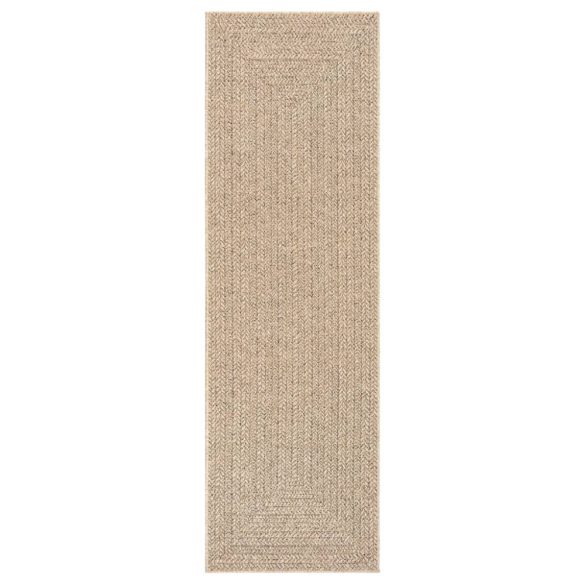 ZIZUR juta hatású beltéri és kültéri szőnyeg 80x250 cm
