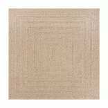 ZIZUR juta hatású beltéri és kültéri szőnyeg 240x240 cm