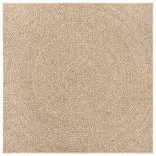 ZIZUR juta hatású beltéri és kültéri szőnyeg 120x120 cm