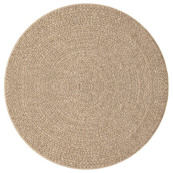 ZIZUR juta hatású beltéri és kültéri szőnyeg Ø 200cm