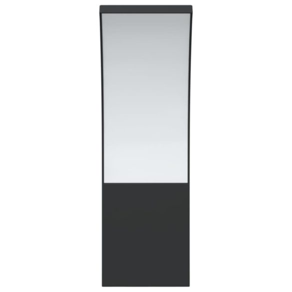 2 db fekete fröccsöntött alumínium kültéri fali LED lámpa