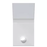 fehér öntött alumínium kültéri érzékelős LED-es falilámpa