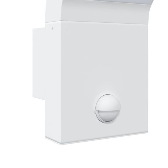 fehér öntött alumínium kültéri érzékelős LED-es falilámpa