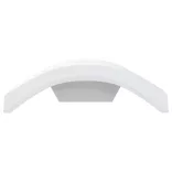 2 db fehér fröccsöntött alumínium kültéri fali LED lámpa