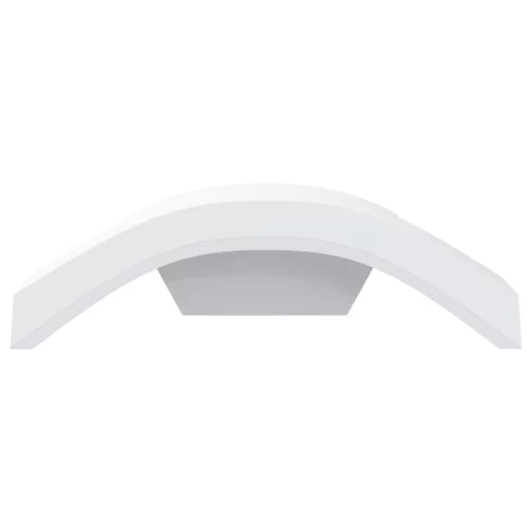 2 db fehér fröccsöntött alumínium kültéri fali LED lámpa