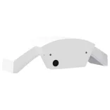 2 db fehér fröccsöntött alumínium kültéri fali LED lámpa