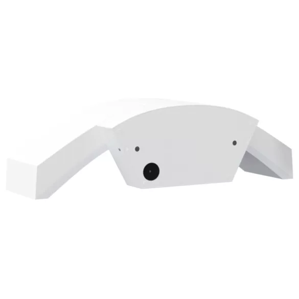 2 db fehér fröccsöntött alumínium kültéri fali LED lámpa