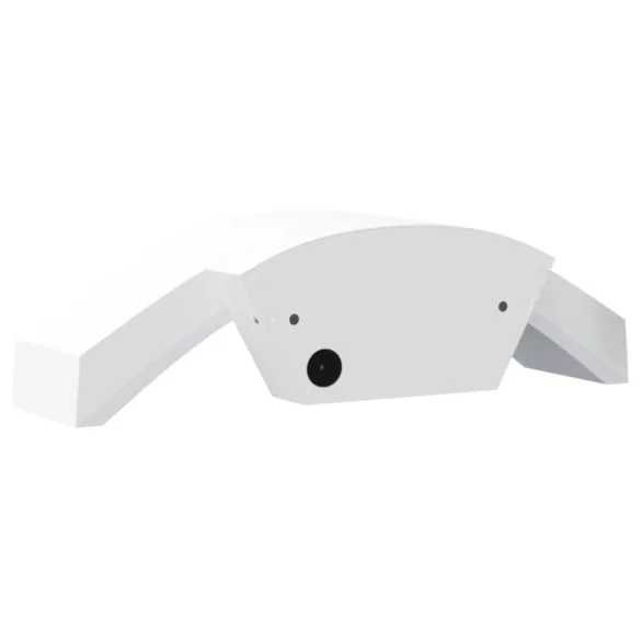 fehér öntött alumínium kültéri érzékelős LED-es falilámpa