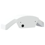 fehér öntött alumínium kültéri érzékelős LED-es falilámpa