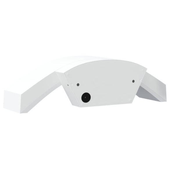 fehér öntött alumínium kültéri érzékelős LED-es falilámpa