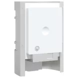 2 db ezüstszínű rozsdamentes acél kültéri érzékelős falilámpa