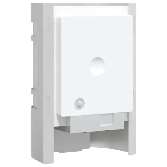 2 db ezüstszínű rozsdamentes acél kültéri érzékelős falilámpa