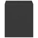 fekete öntött alumínium kültéri falilámpa