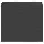 fekete öntött alumínium kültéri falilámpa