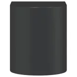 fekete öntött alumínium kültéri falilámpa