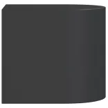 fekete öntött alumínium kültéri falilámpa