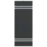 fekete rozsdamentes acél kültéri fali lámpa