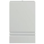 ezüstszínű rozsdamentes acél kültéri falilámpa