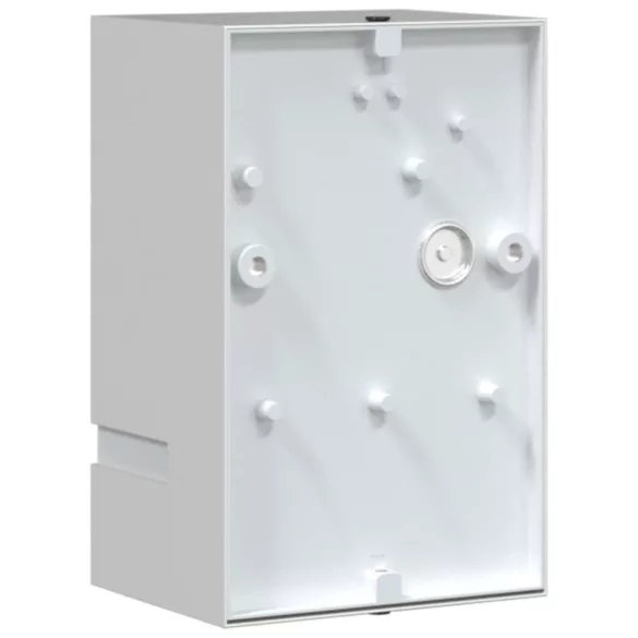 ezüstszínű rozsdamentes acél kültéri falilámpa