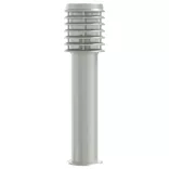 3 db ezüstszínű rozsdamentes acél kültéri állólámpa 60 cm