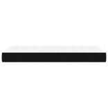 fekete szövet zsebrugós ágymatrac közepes keménységű 120 x 190 x 20 cm