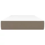 tópszínű szövet zsebrugós ágymatrac közepes keménységű 120 x 190 x 20 cm