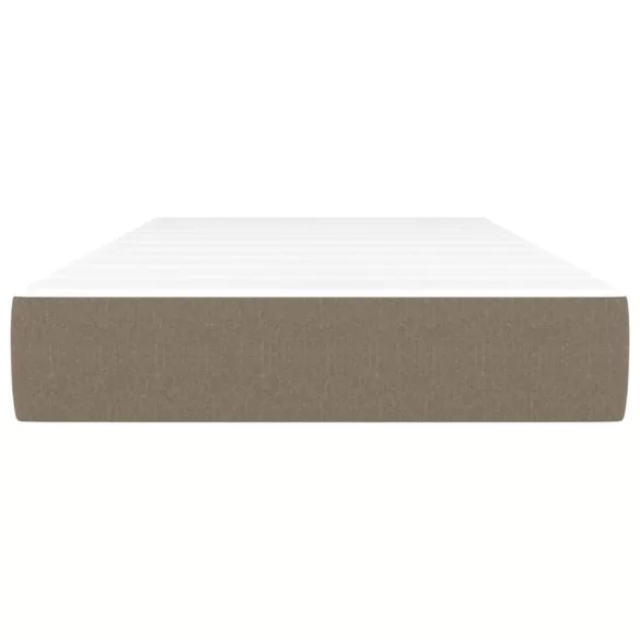 tópszínű szövet zsebrugós ágymatrac közepes keménységű 120 x 190 x 20 cm