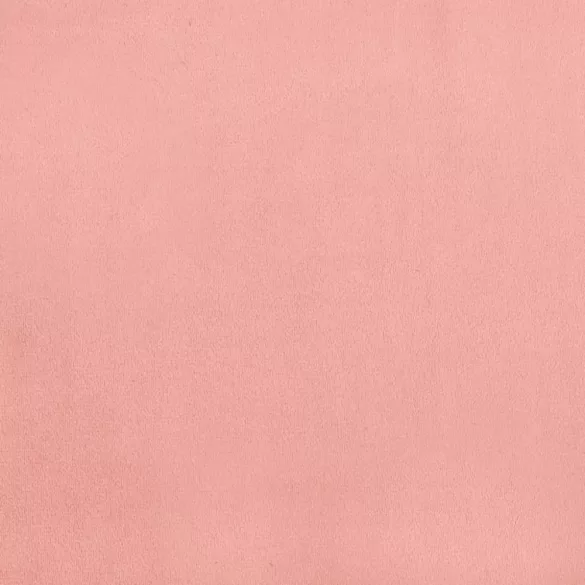 rózsaszín bársony zsebrugós ágymatrac közepes keménységű 120x190x20 cm