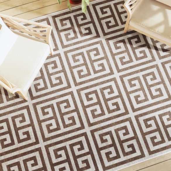 többszínű bel/kültéri rövidszálú szőnyeg 190x300cm