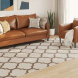 többszínű bel/kültéri rövidszálú szőnyeg 190x300cm