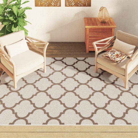 többszínű bel/kültéri rövidszálú szőnyeg 190x300cm