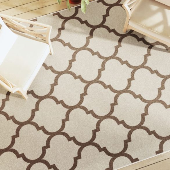 többszínű bel/kültéri rövidszálú szőnyeg 190x300cm