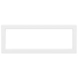 2 db fehér négyszögletes acél polctartó mosdóhoz