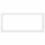 2 db fehér négyszögletes acél polctartó mosdóhoz