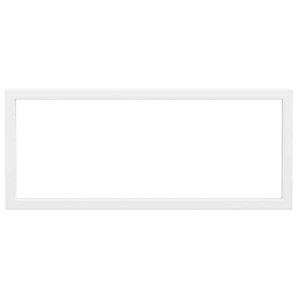 2 db fehér négyszögletes acél polctartó mosdóhoz