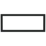 2 db fekete négyszögletes acél polctartó mosdóhoz