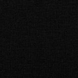 fekete szövet lábzsámoly 77x55x31 cm